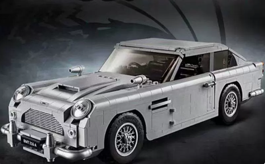 Classic Silver Spy Car