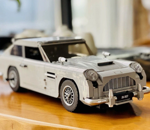 Classic Silver Spy Car