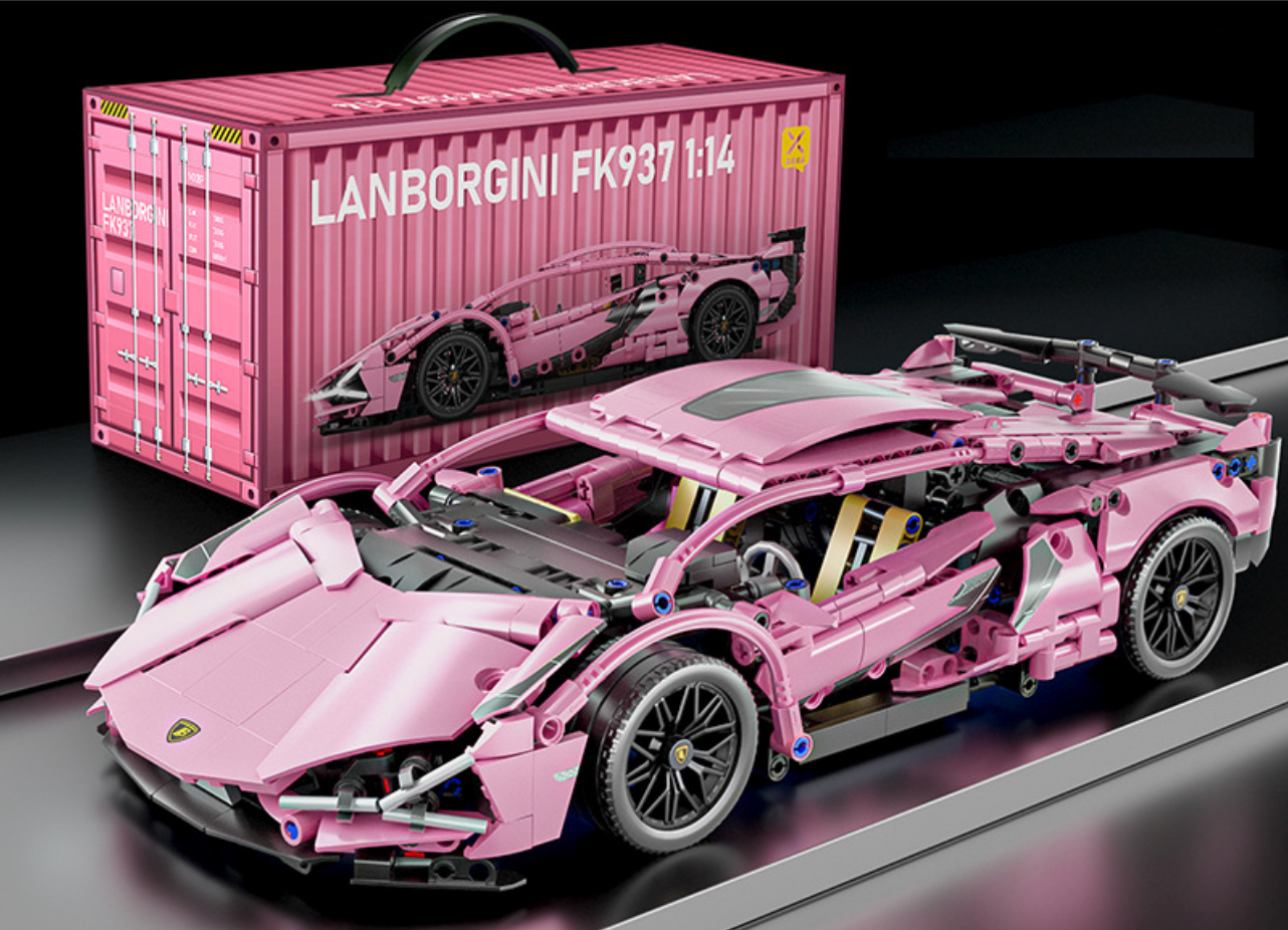 Exotic Supercar Pink